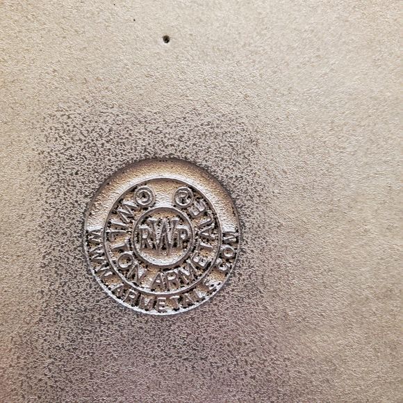 Wilton Armetale Vintage Grill/Cook/Bake/Serve Square Pewter Platter Tray 11.5" - Picture 4 of 4